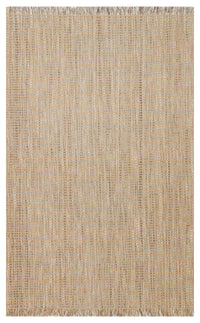 Kovra Bej Kahverengi Düz Dokulu Modern Kilim