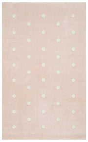 Nolono Pembe Beyaz Modern Geometrik Polipropilen Halı