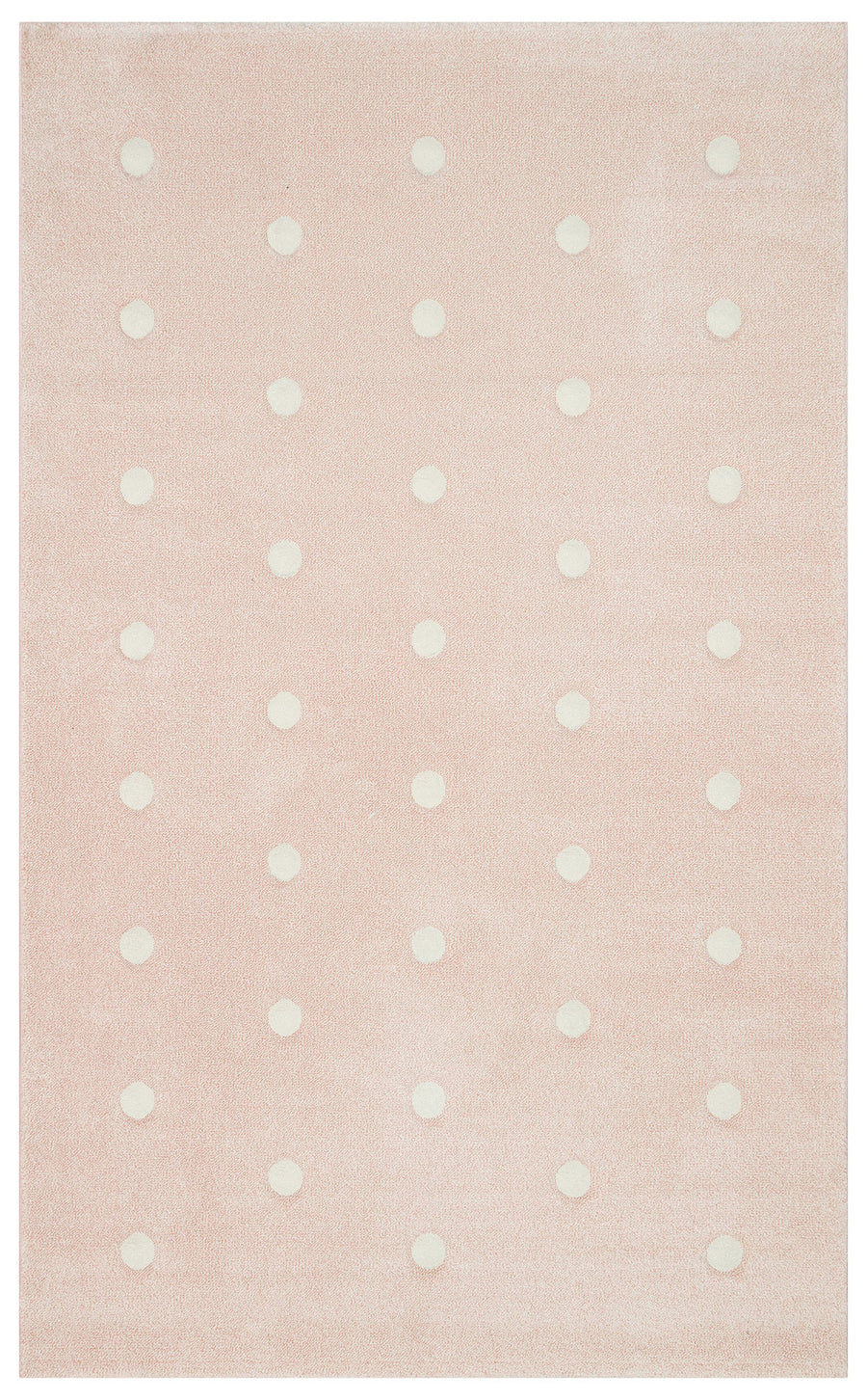 Nolono Pembe Beyaz Modern Geometrik Polipropilen Halı
