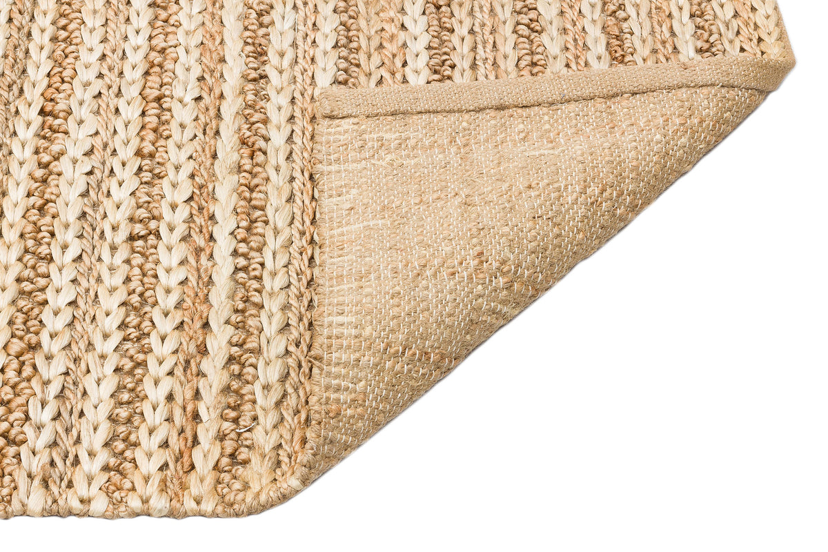 Palune Naturel Düz Jüt Halı