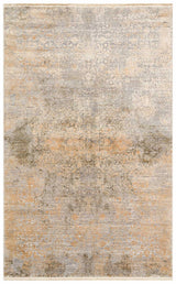 Kovni Grey Beige Abstract Pattern Modern Living Room Rug