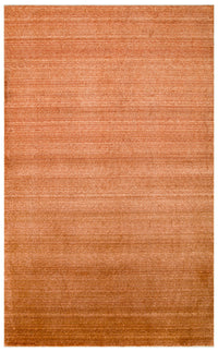 Liova Terracotta Kahverengi Çizgili Modern Makine Halısı