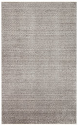 Liova Anthracite Grey Plain Modern Machine-Made Rug