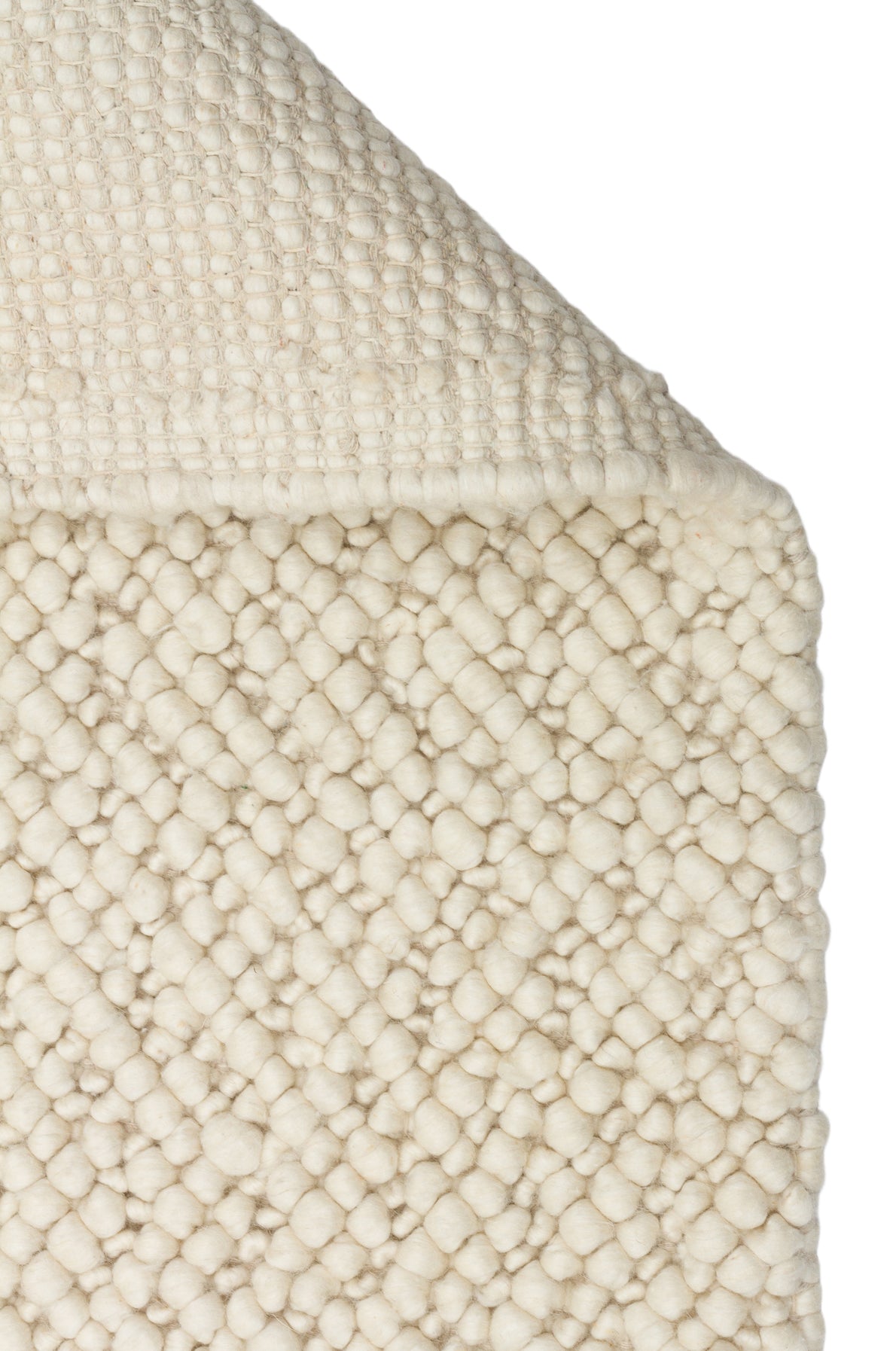 Kanaro Ekru Yeşil Düz Renk Modern Yün Polyester Halı – genel görünüm