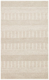 Kanaro Beige Geometric Pattern Modern Woven Rug