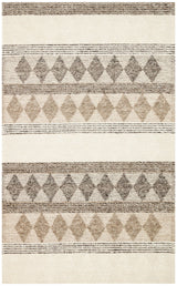 Kanaro Beige Braun Geometrischer Modern Gewebter Teppich