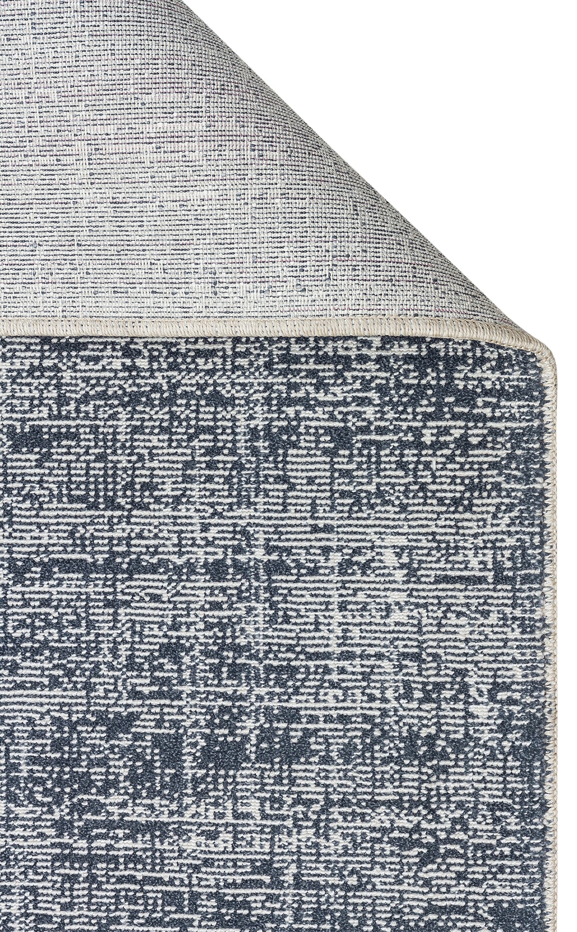 Komra Antrasit Gri Soyut Desenli Modern Halı – genel görünüm