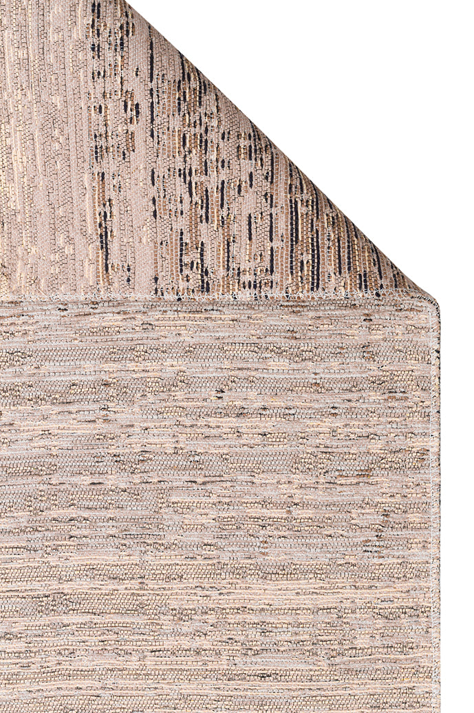 Tasene Bej Lacivert Modern Soyut Desenli Kilim – genel görünüm