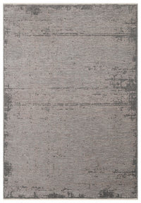 Varni Gri Antrasit Soyut Desenli Modern Pamuk Kilim