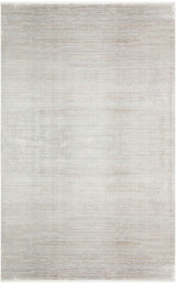 Borva Hellgrau Beige Abstrakt Gemusterter Moderner Wohnzimmer Teppich