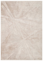 Akriv Bej Ekru Soyut Desenli Modern Halı