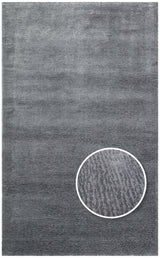 Lirisi Anthracite Grey Plain Pattern Modern Custom Loom Rug