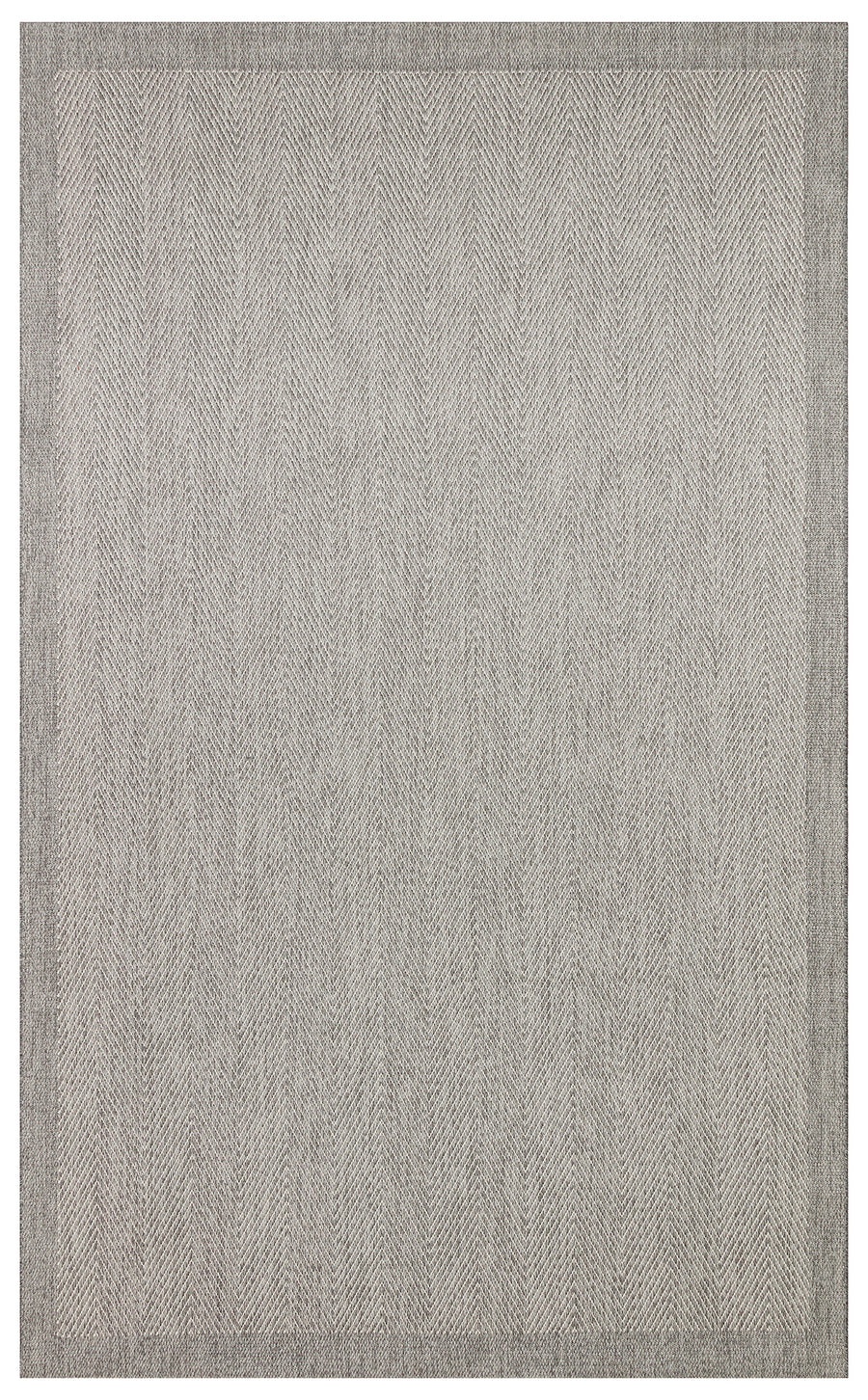 Savne Açık Gri Bej Modern Geometrik Kilim