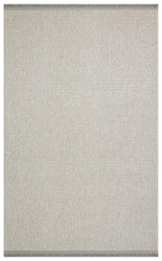 Aleva Bej Gri Düz Renk Modern Polyester Makine Halısı