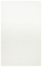 Vayra White Geometric Pattern Modern Machine-Woven Rug
