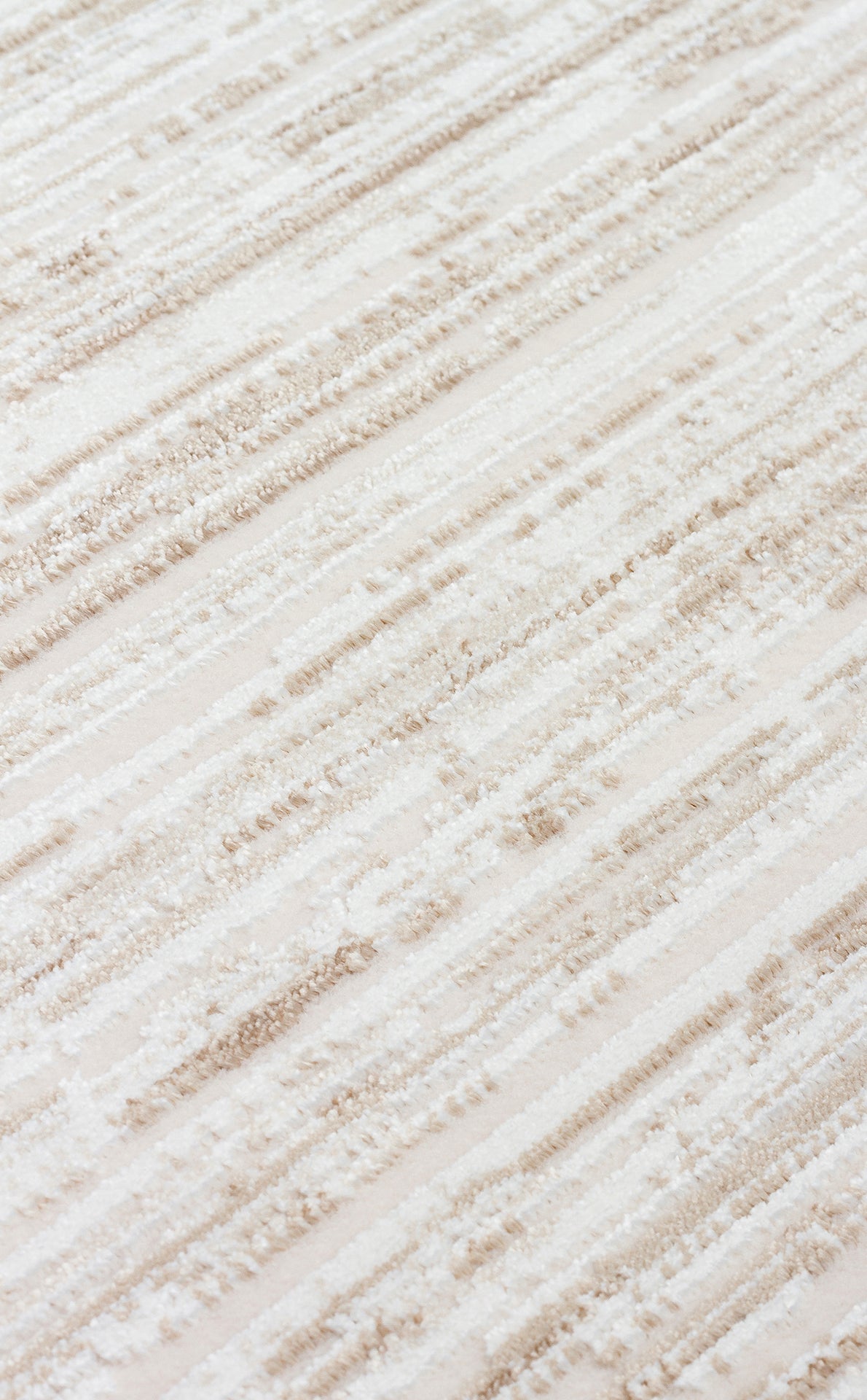 Akrel Bej Ekru Soyut Desenli Modern Mikropolyester Halı – mekânda kullanım