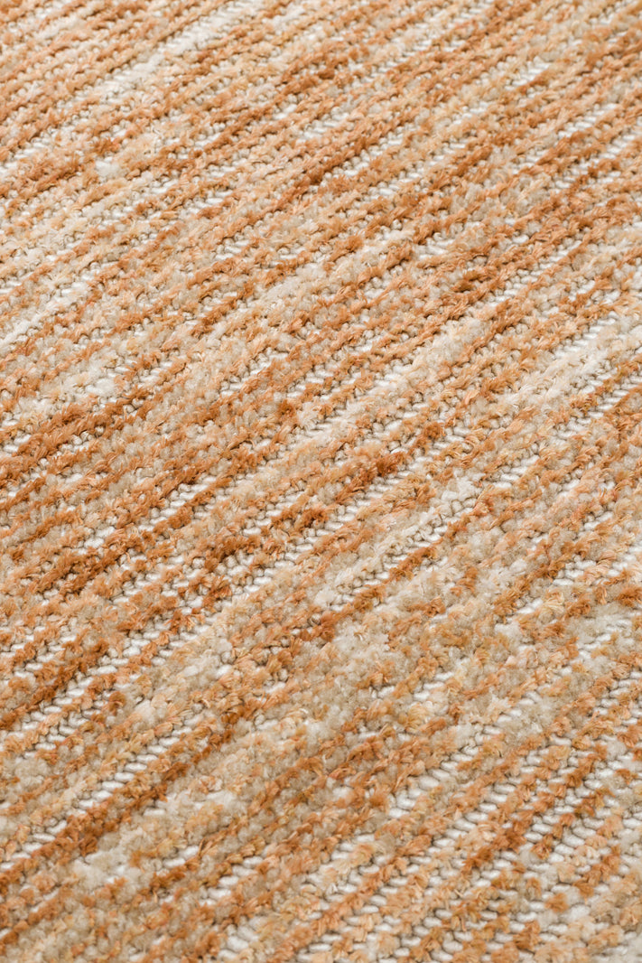 Nivlo Bej Taba Modern Soyut Polyester Makine Halısı – doku yakın çekim