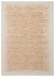 Nivlo Bej Taba Modern Soyut Polyester Makine Halısı