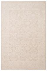 Kiramo Cream Beige Classic Medallion Pattern Polyester Rug