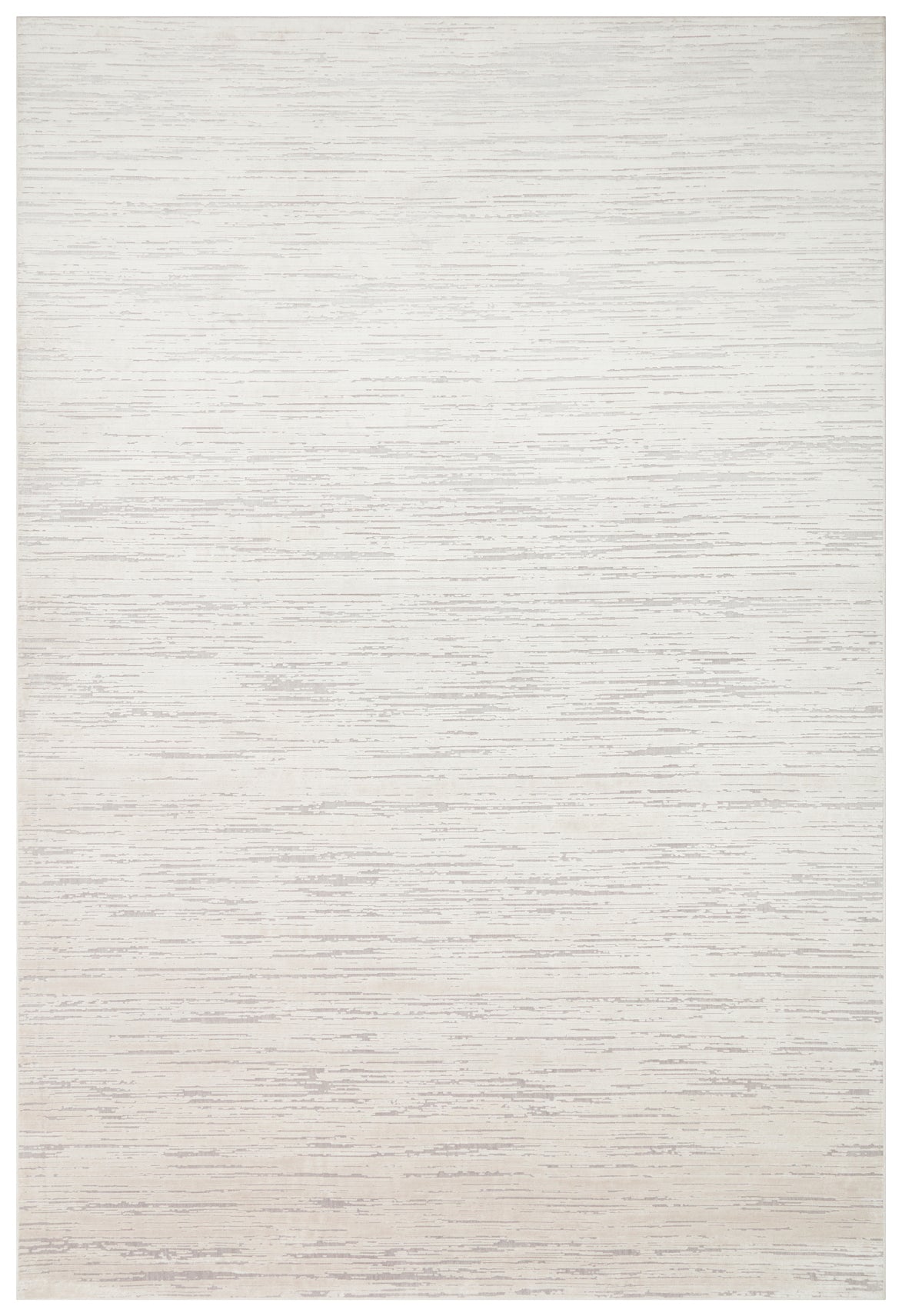 Milaso Gri Beyaz Modern Soyut Desenli Viskon Halı