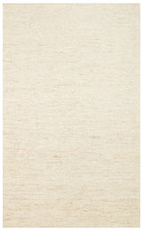 Salese Beige Modern Plain Natural Fiber Hemp Rug