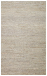 Salese Beige Grey Plain Modern Hemp Woven Rug