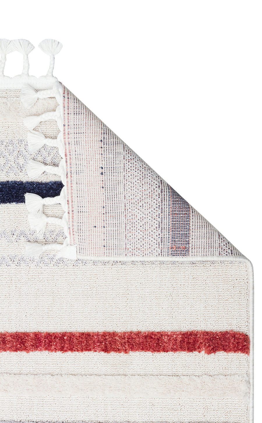 Rimvi Çok Renkli Geometrik Desenli Modern Polyester Halı – genel görünüm