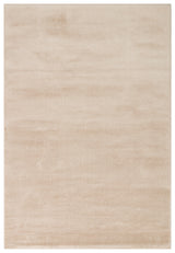 Zuvra Beige Creme Moderner Uni Weicher Griff Teppich