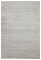 Zuvra Grau Uni Modern Mikro Polyester Maschinell Gefertigter Teppich