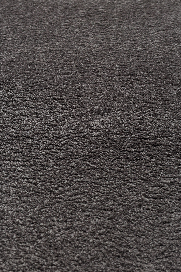Daelo Gri Düz Renk Modern Micro Polyester Halı – genel görünüm