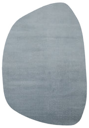 Daelo Gri Gümüş Modern Asimetrik Micro Polyester Halı