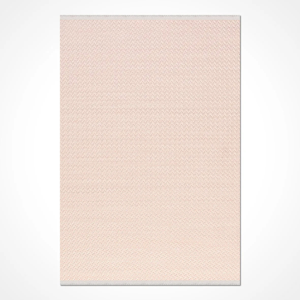 Tesva Pembe Beyaz Modern Oturma Odası Halısı