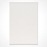 Tesva White Green Plain Modern Polyester Rug