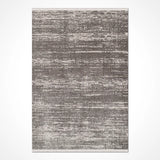 Dunra Açık Gri Beyaz Modern Soyut Desenli Salon Halısı