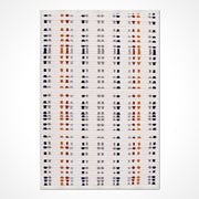 Krem Modern Polyester Makine Halısı