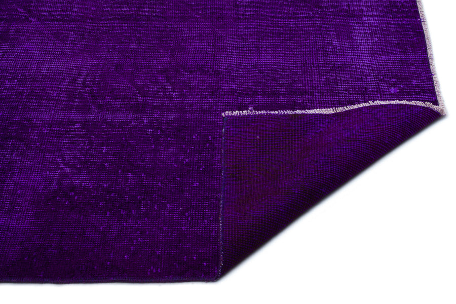 Tirena Mor Düz Tek Parça El Dokuma Halı 206x321 cm – detay görünümü