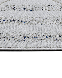 Ivore Bej Geometrik Polyester Makine Halısı