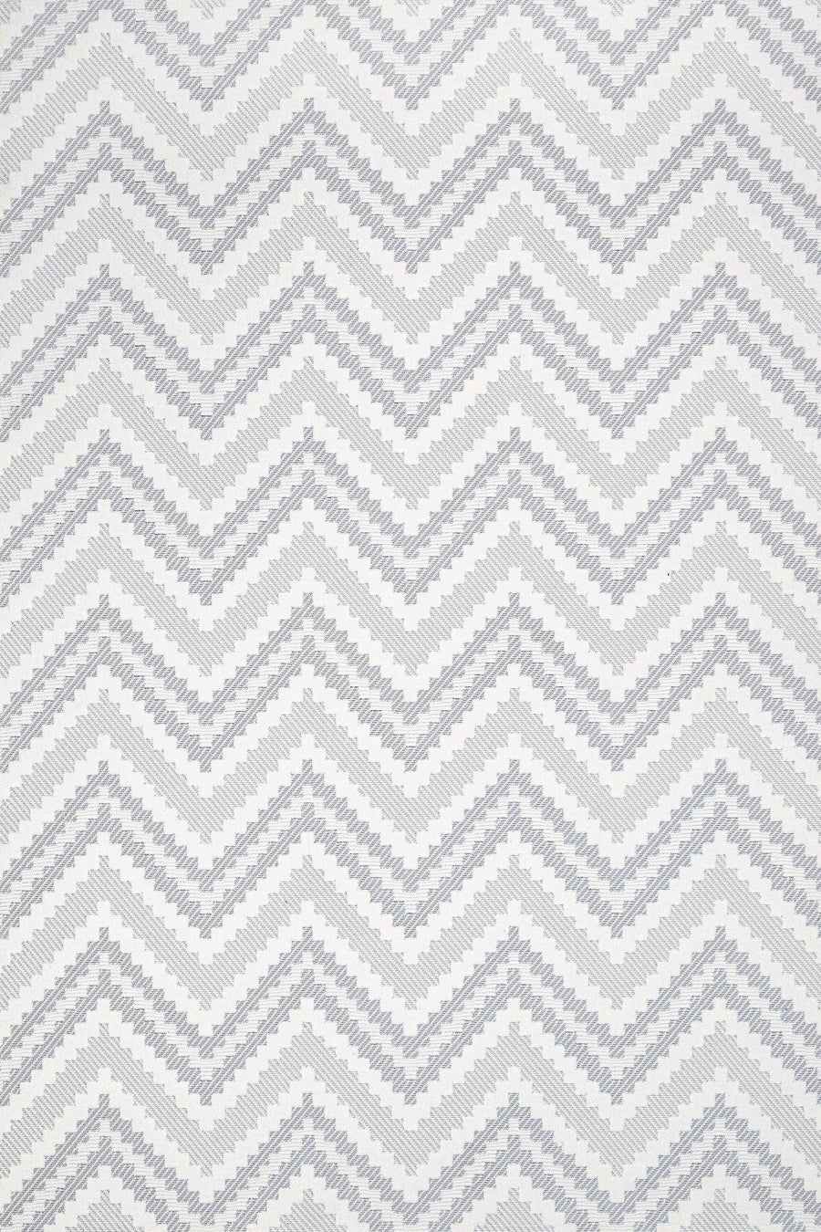 Beyaz Gri Geometrik Geometrik Desenli Halı - Yıkanabilir - Kaymaz Taban - Pati Dostu