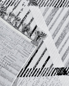 Maple Gri Geometrik Polyester Makine Halısı