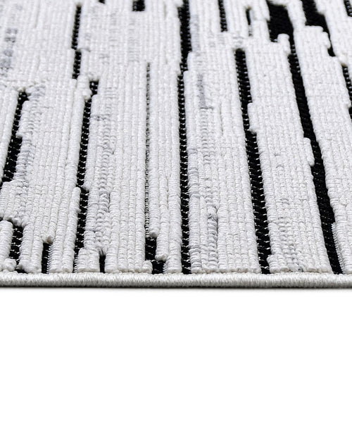 Parchment Gri Geometrik Polyester Makine Halısı