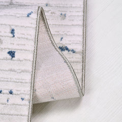 Krem Modern Akrilik Makine Halısı