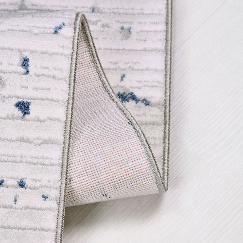 Krem Modern Akrilik Makine Halısı