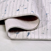 Krem Modern Akrilik Makine Halısı