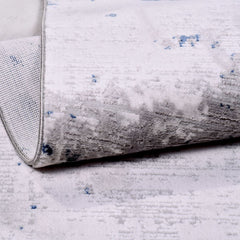 Krem Modern Akrilik Makine Halısı