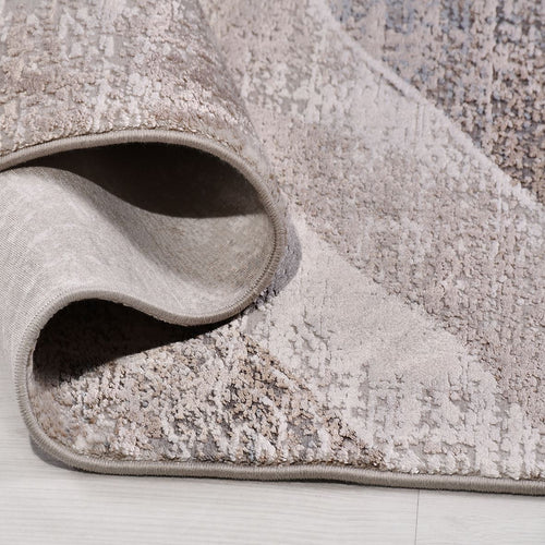 Bej Modern Viskon Makine Halısı