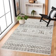 Kahve Etnik Modern Etnik Desenli Halı  | Makinada Yıkanabilir | Hav Toz Vermez | Leke Tutmayan | Kaymaz Taban | Dijital Makine Baskı | Salon Yolluk Mutfak Halısı