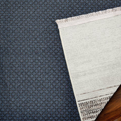 Gri Etnik Modern Etnik Desenli Halı  | Makinada Yıkanabilir | Hav Toz Vermez | Leke Tutmayan | Kaymaz Taban | Dijital Makine Baskı | Salon Yolluk Mutfak Halısı