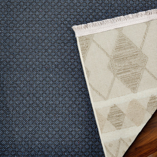 Krem Geometrik Modern Etnik Desenli Halı  | Makinada Yıkanabilir | Hav Toz Vermez | Leke Tutmayan | Kaymaz Taban | Dijital Makine Baskı | Salon Yolluk Mutfak Halısı