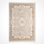 Bej Göbekli Akrilik Makine Halısı