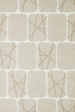 Krem Geometrik Modern Etnik Desenli Halı  | Makinada Yıkanabilir | Hav Toz Vermez | Leke Tutmayan | Kaymaz Taban | Dijital Makine Baskı | Salon Yolluk Mutfak Halısı